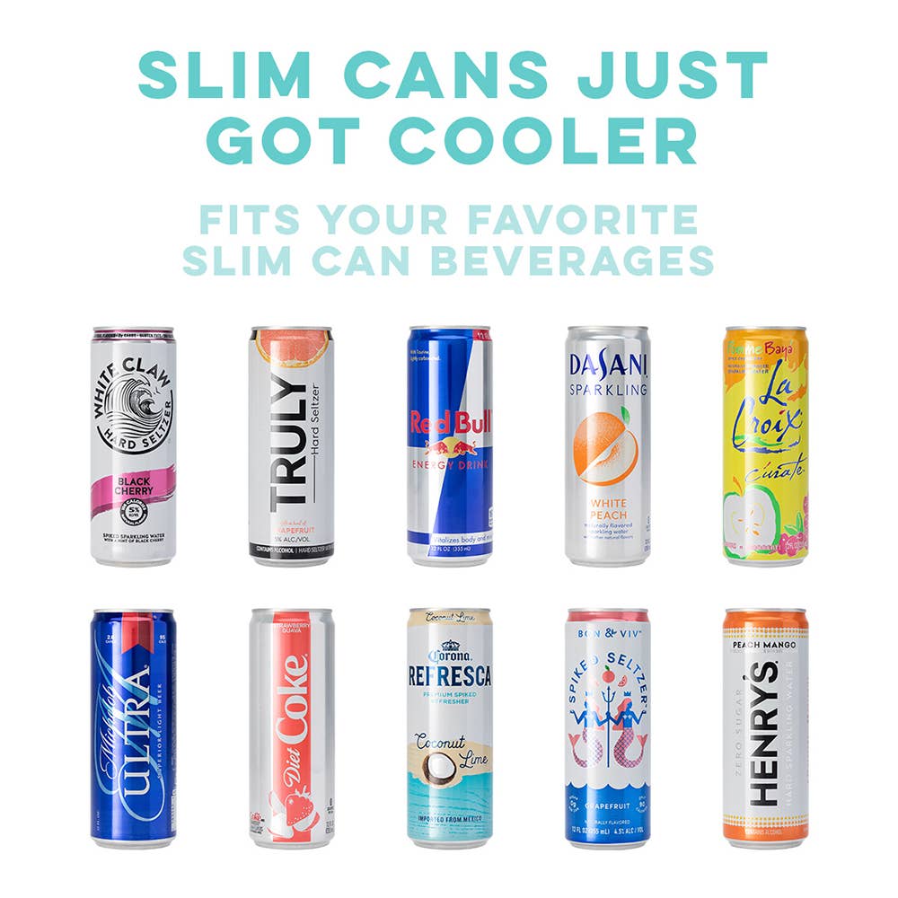 Let's Go Girls Skinny Can Cooler (12oz) - SWIG5