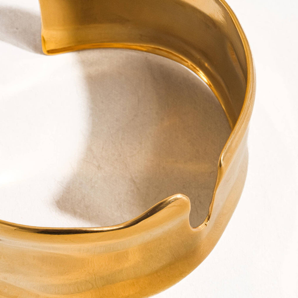 Clyde Abstract Bold Bangle: SS19