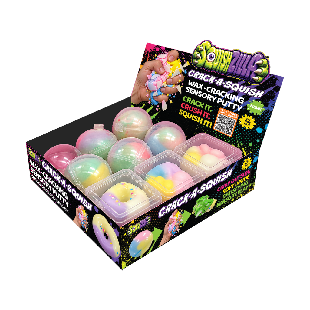 Fun Doh Wax-Cracking Sensory Colorful Putty