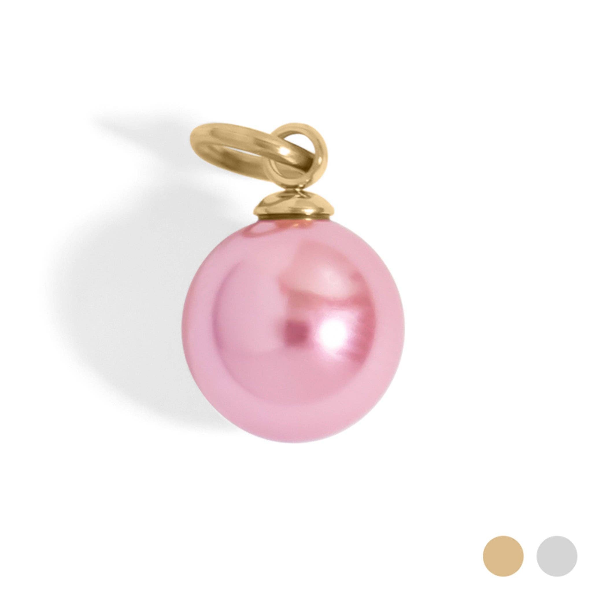 Pink Pearl Charm - C199