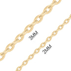 Sunlit Oval Necklace - N35