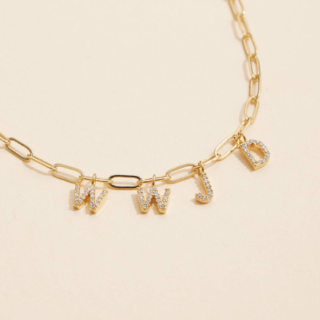 WWJD Charm Necklace - N11