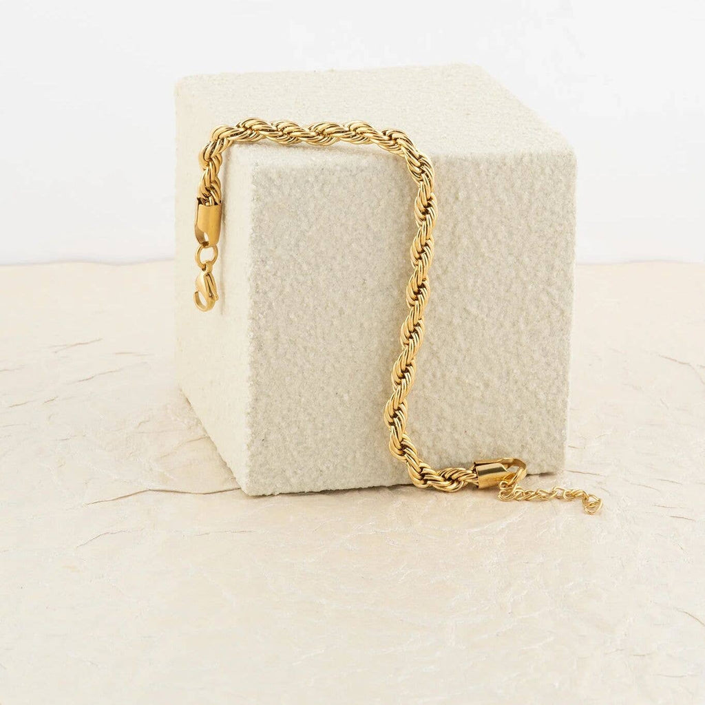 Dainty Rope Chain Bracelet - S165