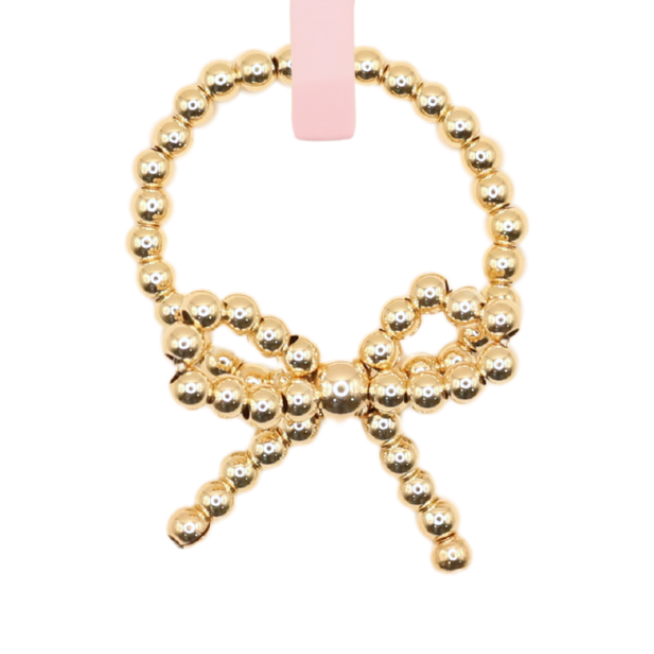 Gold Bow Ring - B44
