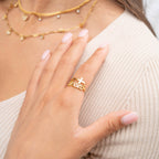 "Blessed" Adjustable Ring - A87