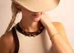 Cowboy Hat Gold Charm - C150
