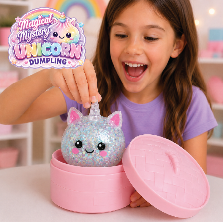 Fun Doh Unicorn Mystery Dumpling Squishy Toy - UNISQU