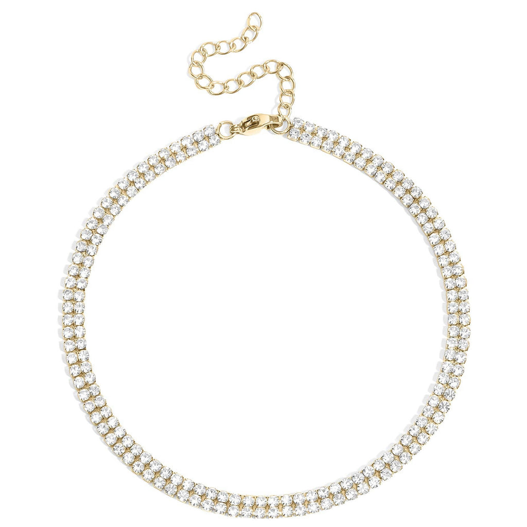 Twin Sparkle Anklet - K19