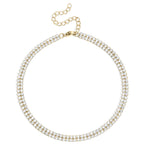 Twin Sparkle Anklet - K19