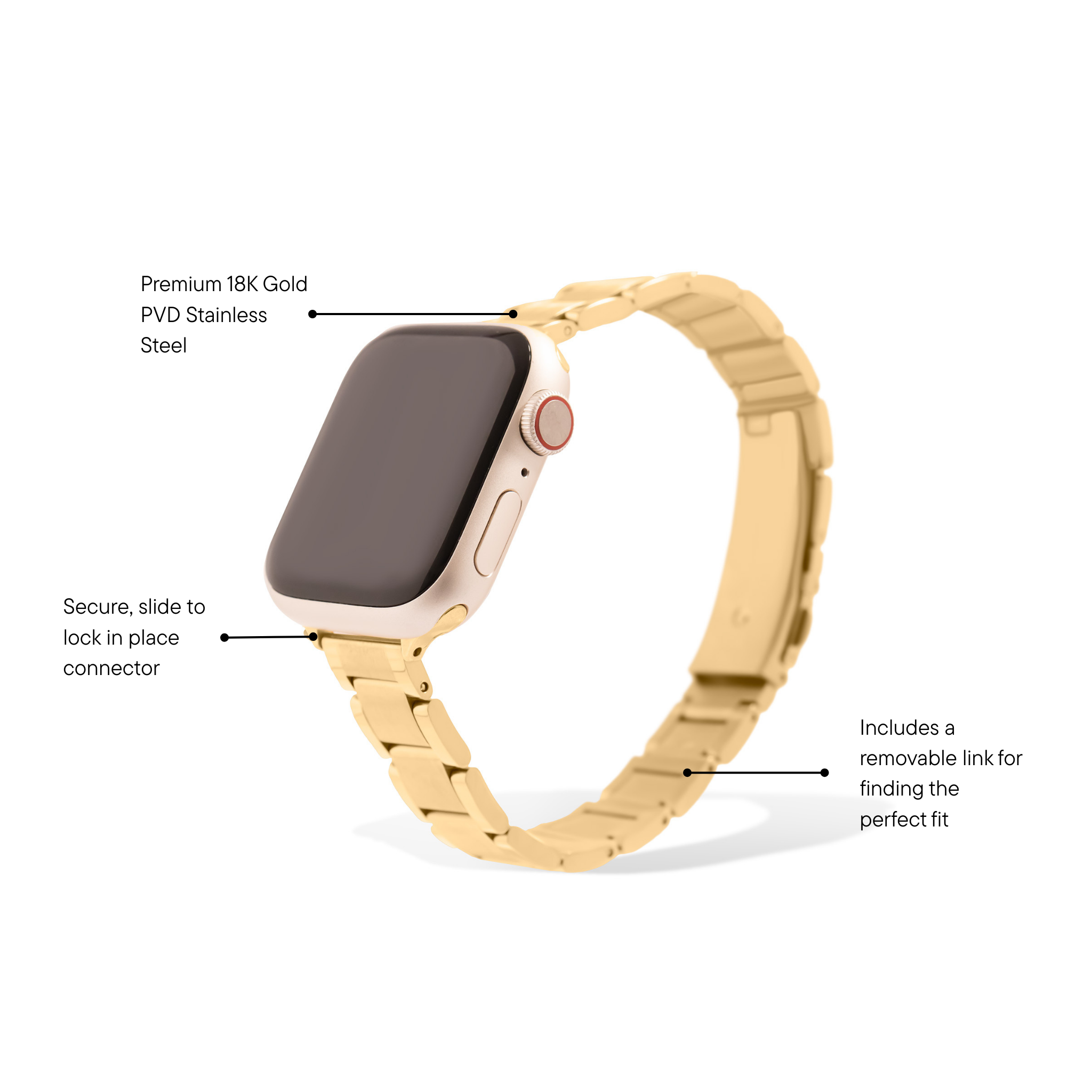 Golden Hour Smart Watch Band - W2