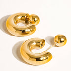 Ball Hoop Earring - EE6