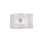 Flat Rectangle Hair Clip | Small | Coconut White