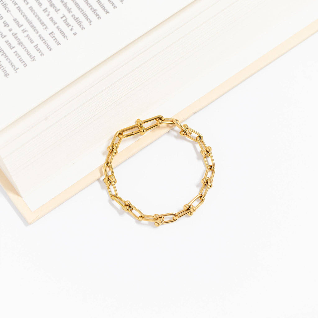 Gold Statement Chain Bracelet - SS20