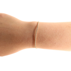 2MM Gold Beaded Bracelet - S94