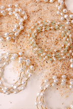 Bri Pearl Bracelet in Gold: Standard 6.75 Inch