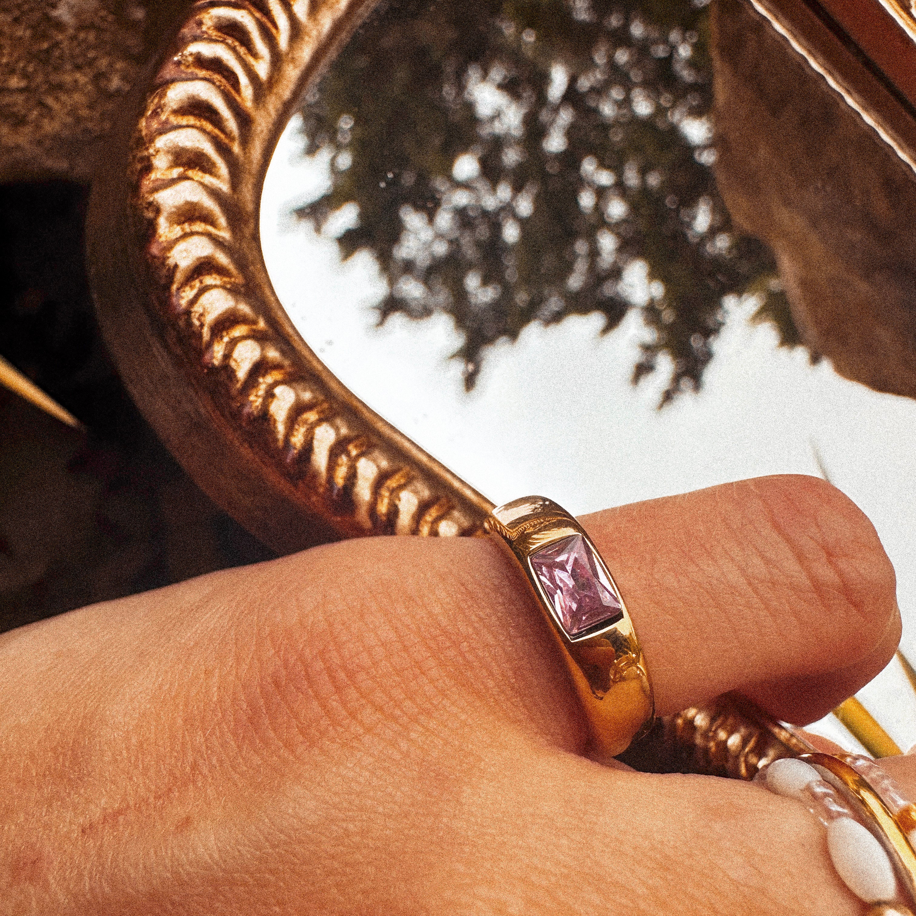 Blush Pink Ring - A18