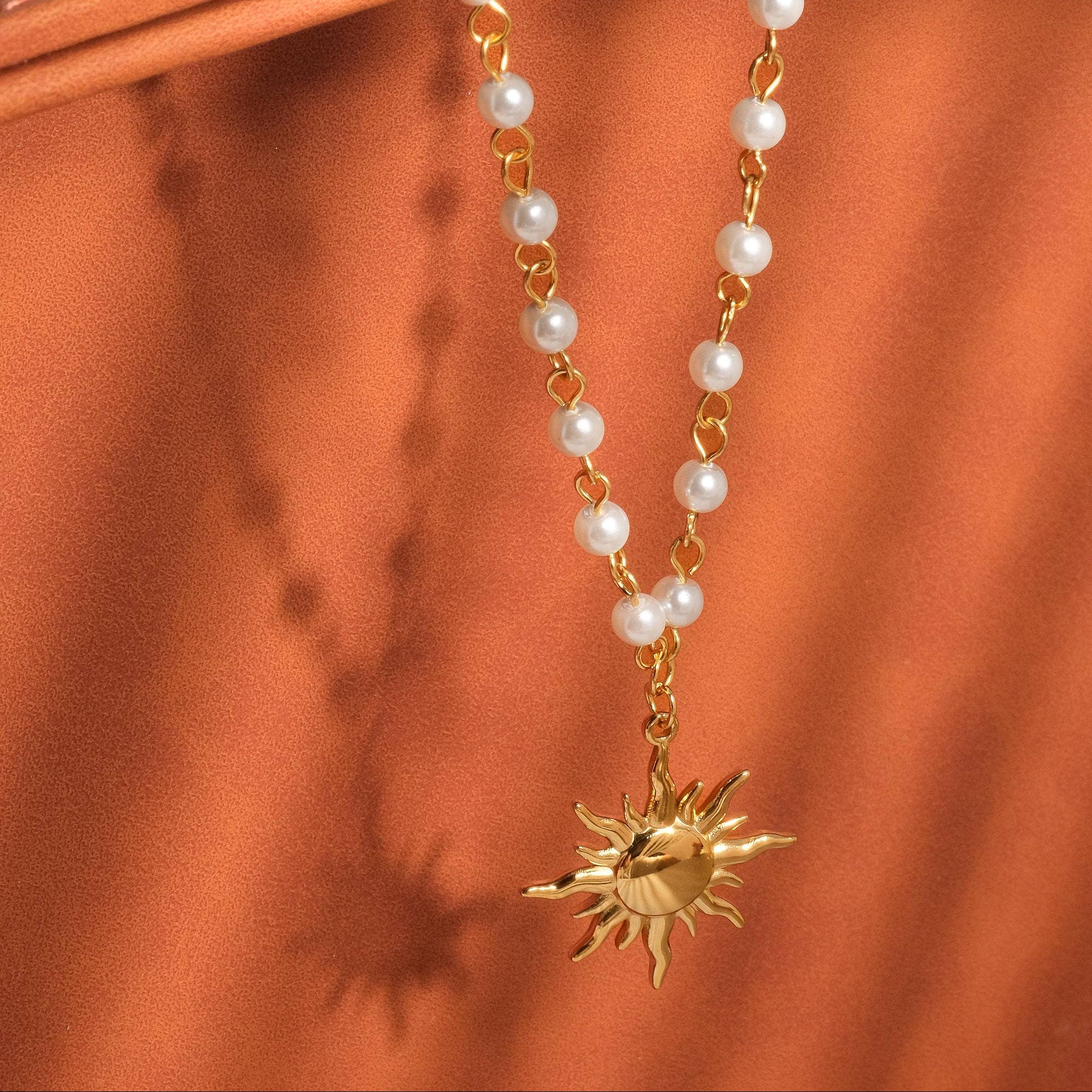 Sun Beaded Necklace: N123