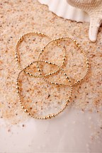Sutton Bracelet in Gold: Standard 6.75 Inch