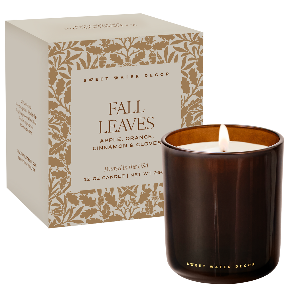 *NEW* Fall Leaves 12 oz Boxed Soy Candle - CFL