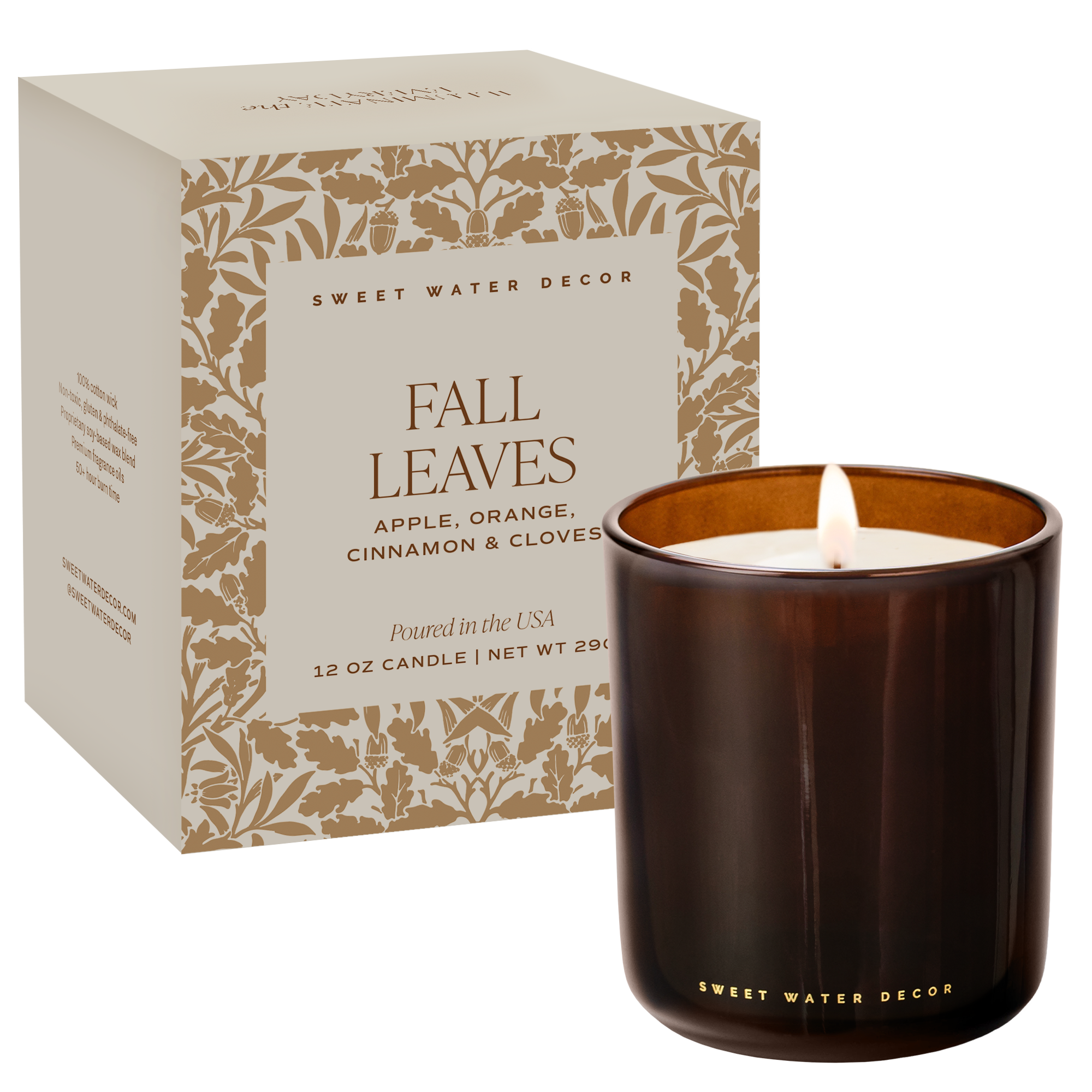 *NEW* Fall Leaves 12 oz Boxed Soy Candle - CFL