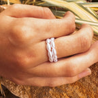 Pearly White Ring - B1