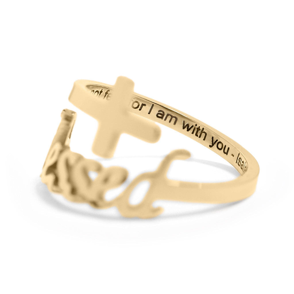 "Blessed" Adjustable Ring - A87