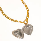 Heart Locket Necklace: N148