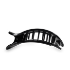 Round Flat Hair Clip | Large | Jet Black