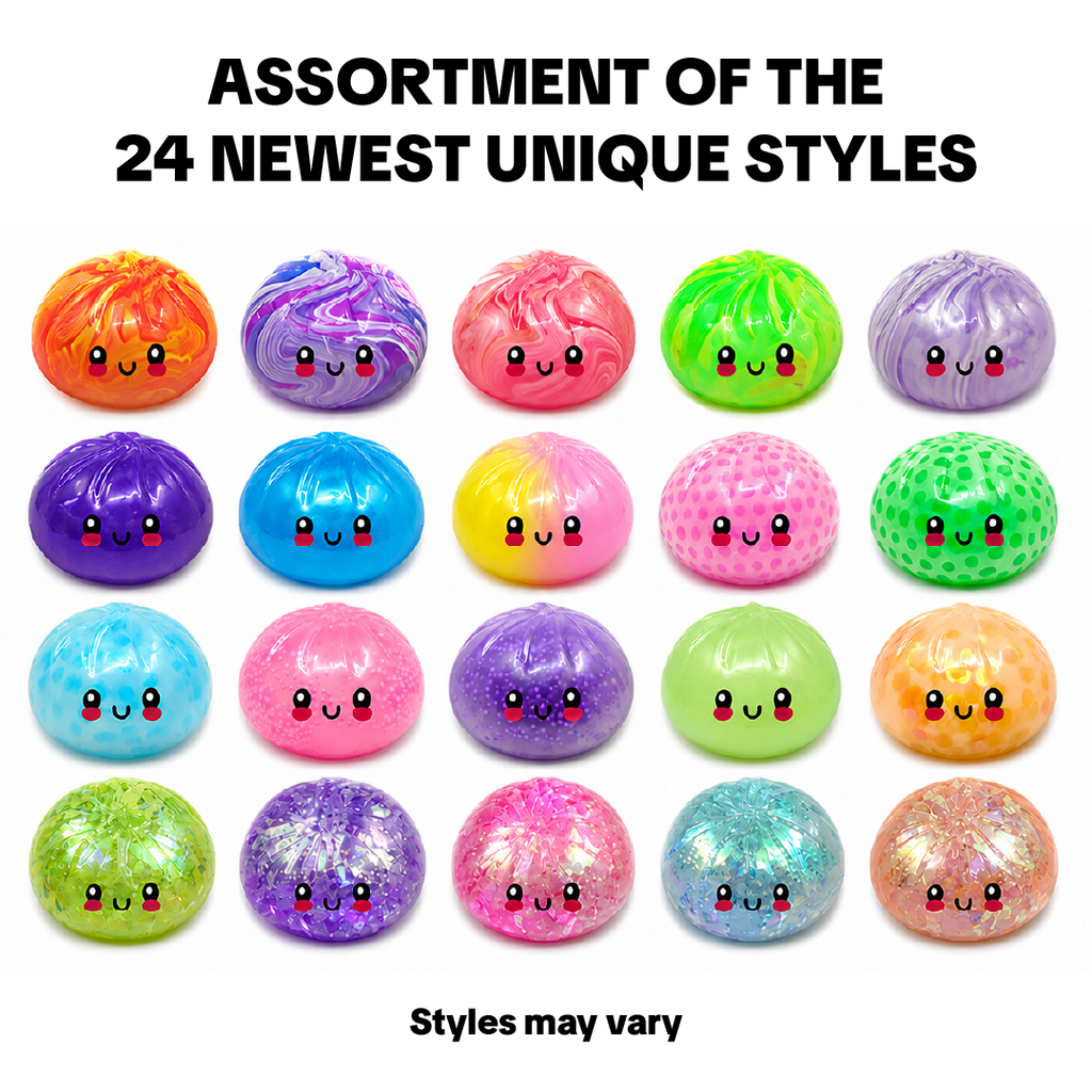 Fun Doh SERIES 2 Ultra-Rare Mystery Dumpling Squishy Toy