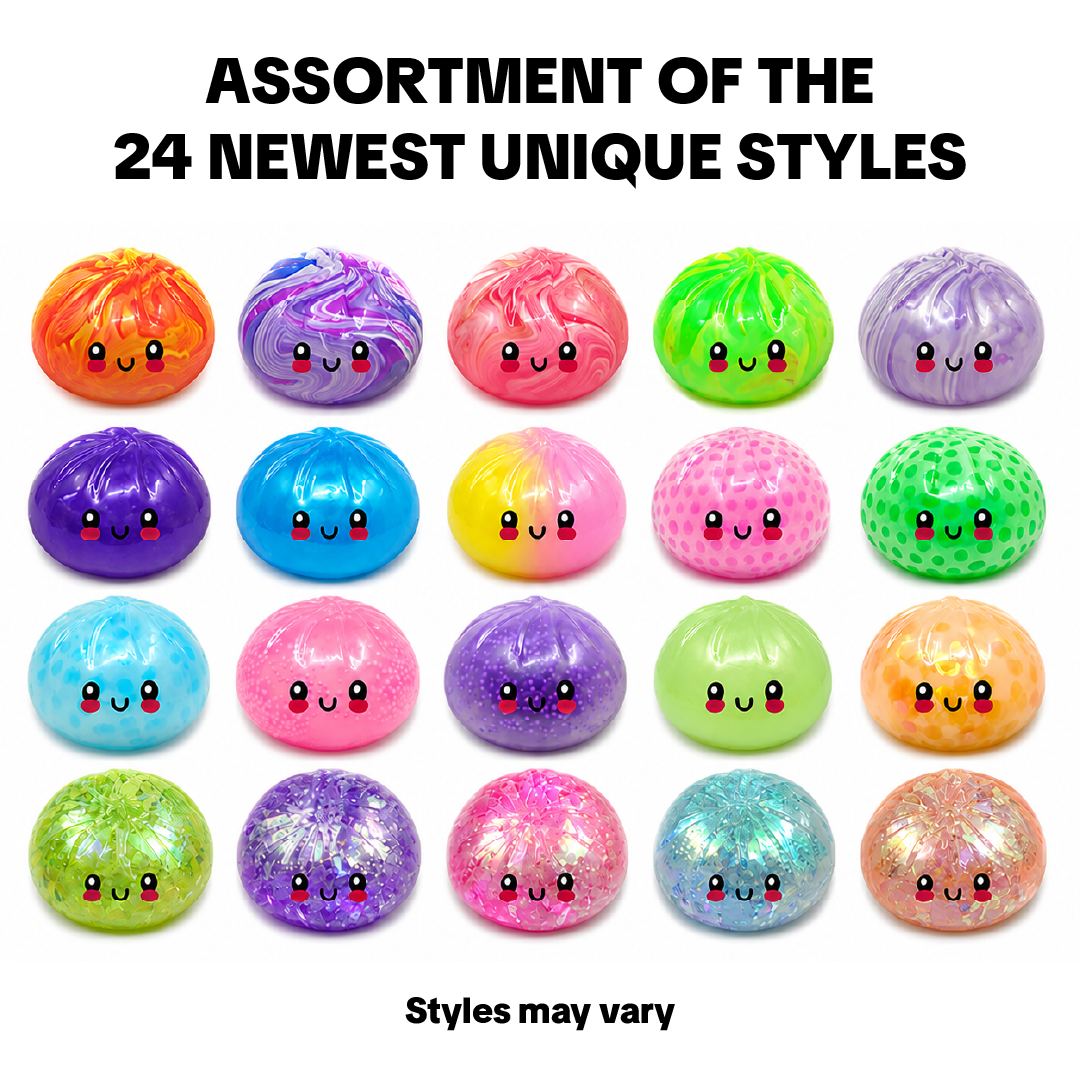 Fun Doh SERIES 2 Ultra-Rare Mystery Dumpling Squishy Toy