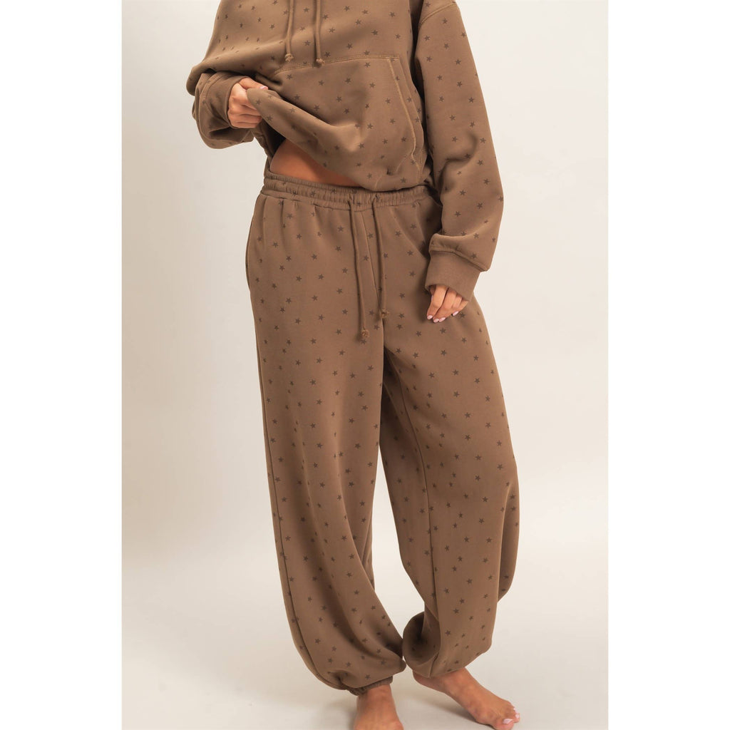 Star Print MOCHA SET