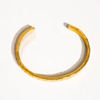 Textured Thin Bangle Cuff - SS5