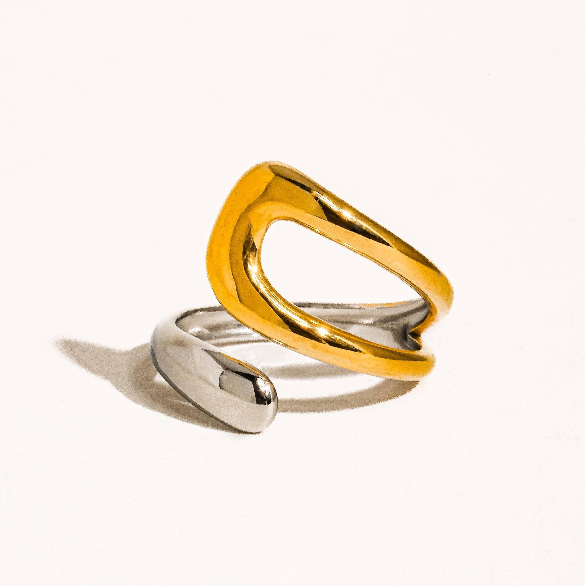 The Maria Two Toned Ring: A67