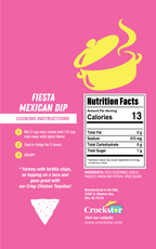 Fiesta Mexican Dip