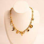 Cowboy Hat Gold Charm - C150