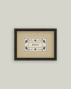 Elegant Boo: 10x8