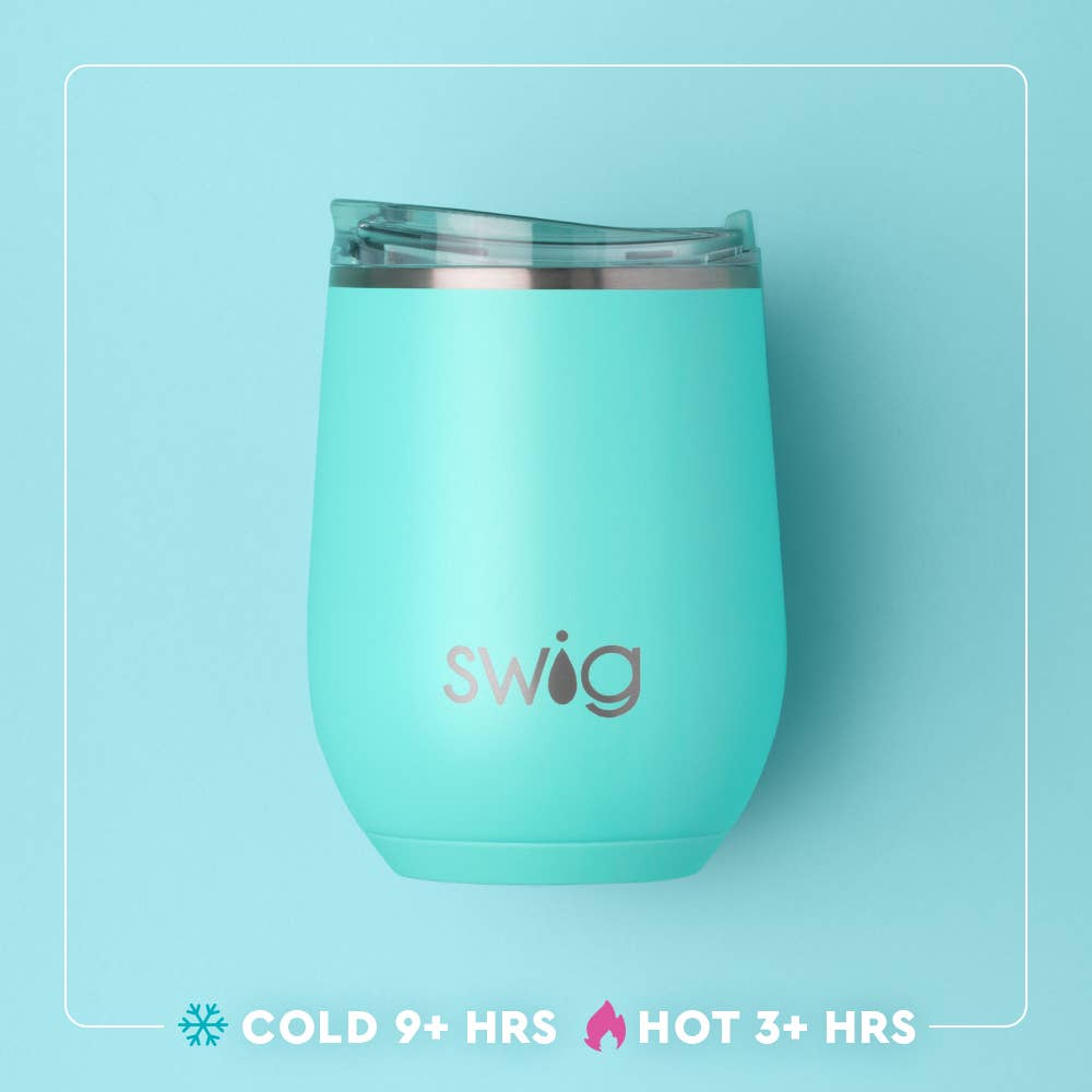 Shimmer Bubblegum Stemless Wine Cup (12oz) - SWIG6