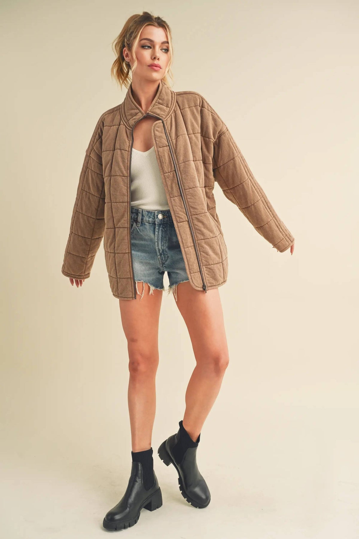 Dixie Jacket: Brown
