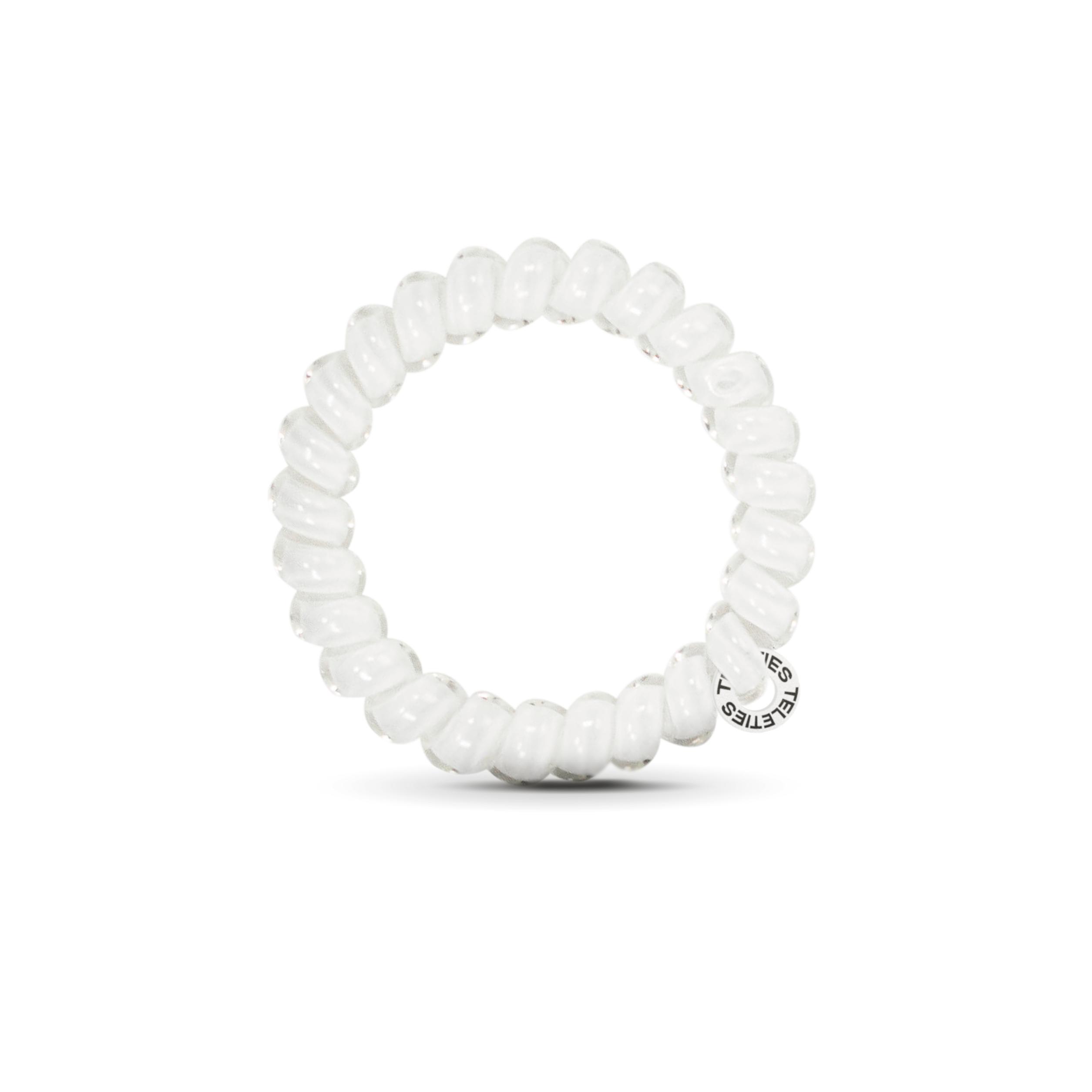 Spiral Hair Coils | Large | Coconut White Hair Ties: Large
