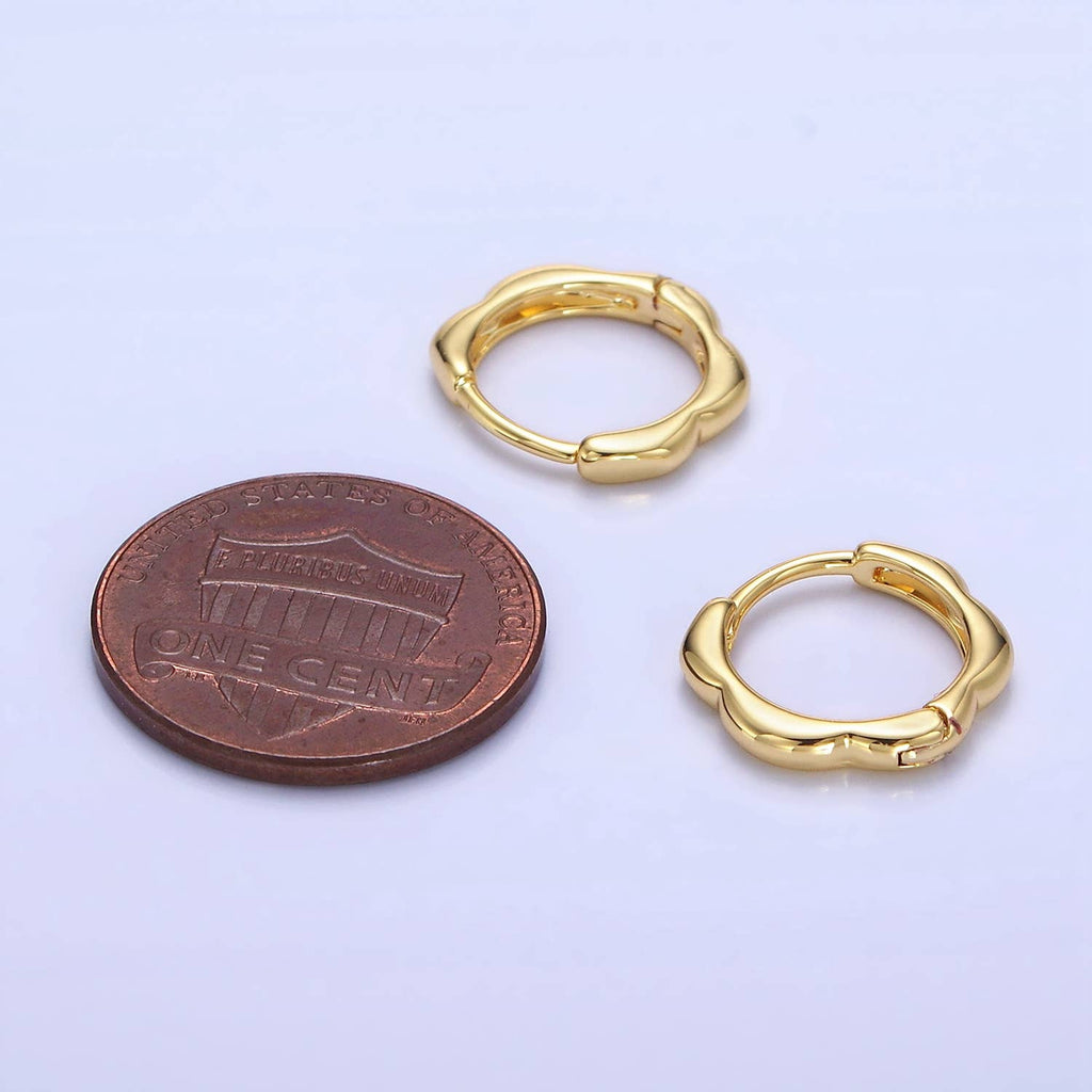 Beachin' Huggie Hoop Earrings - E10
