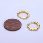 Beachin' Huggie Hoop Earrings - E10