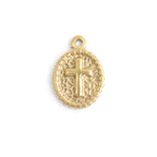 Radiant Cross Charm - C132