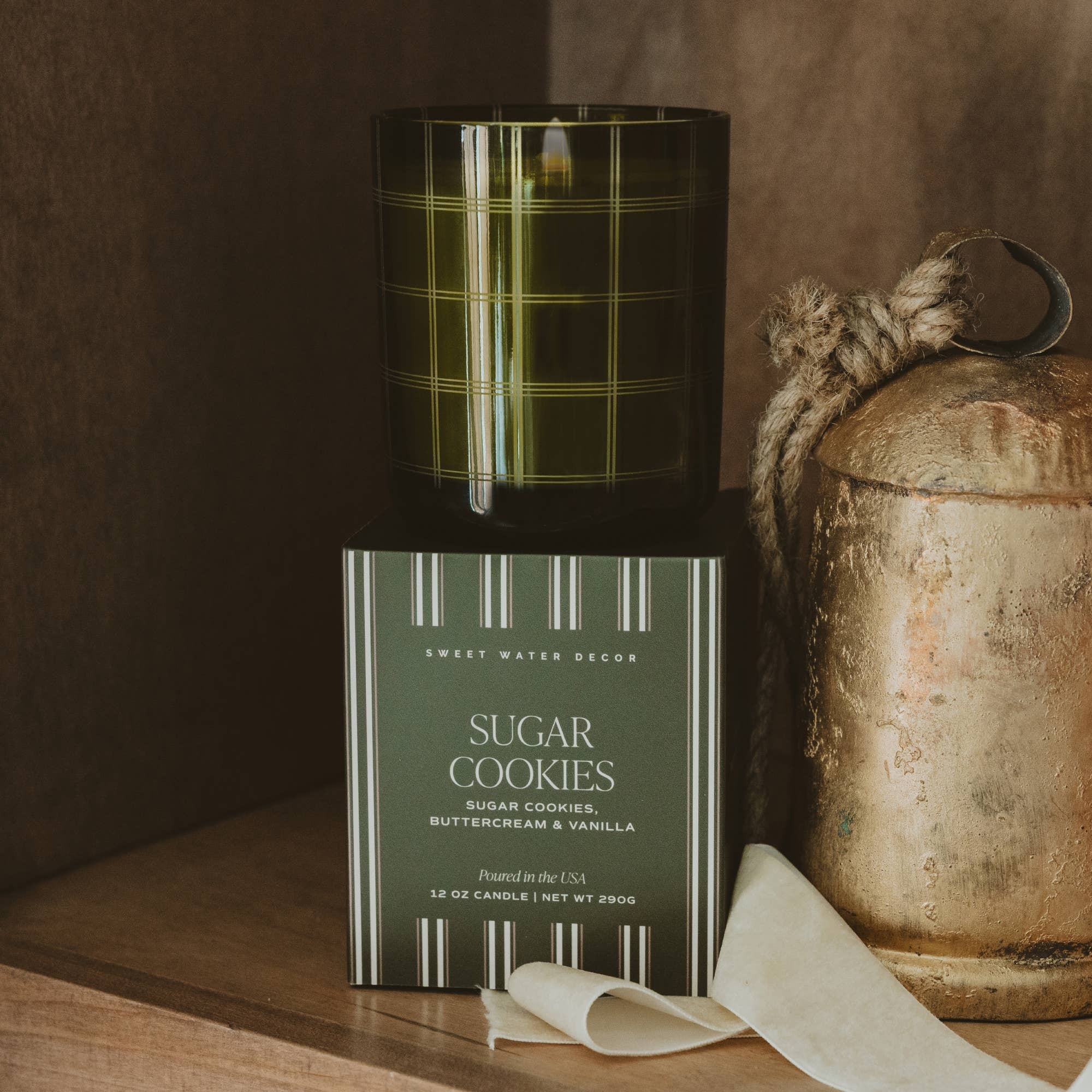 Sugar Cookies 12 oz Boxed Soy Candle - CSC