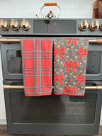 Vixen: Double-Sided Hand Towel: Red / Hand Towel (17 in x 27 in)