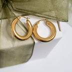 Chunky Hoop 20mm Earrings - E36