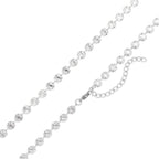 Sunburst Chain (Silver) Necklace - N73
