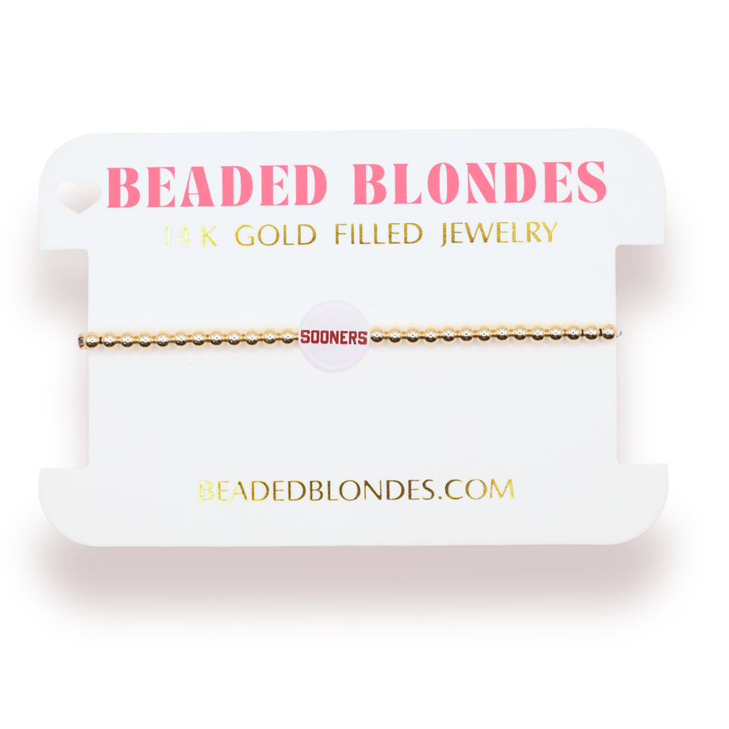 OU/ Sooners Logo Bracelet - S88