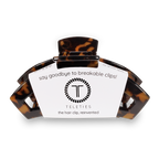 Open Hair Clip | Large |  Tortoise