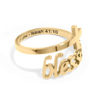 "Blessed" Adjustable Ring - A87