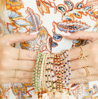 Demi Bracelet in White - S113